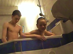 19yo Doggystyle Teen Sex In The Bathtub With A Cutie