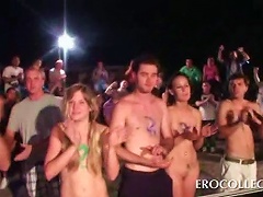 19yo College Teens Attending A Hardcore Outdoor Sex Marathon
